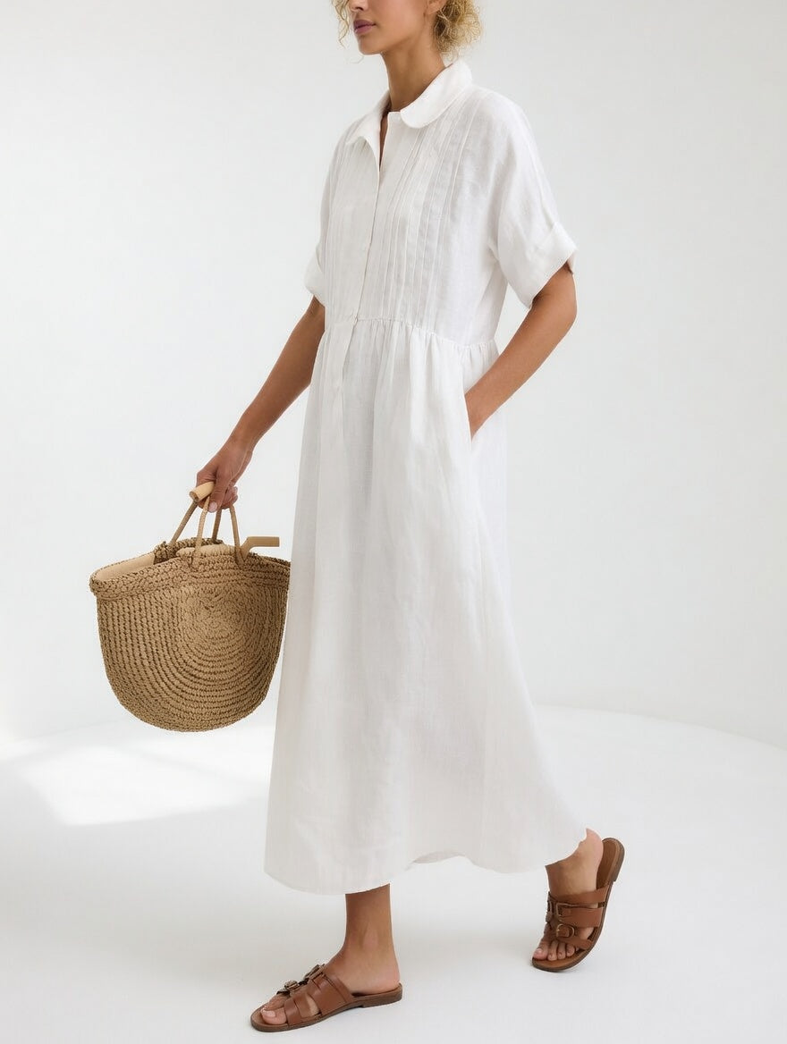 Morwenna Lightweight Shirt Dress