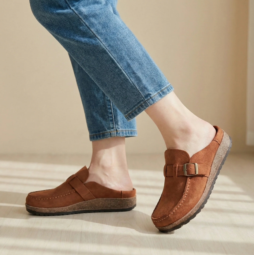 🔥 -70 % AUJOURD’HUI | Sabots confort femme à boucle réglable – souples et faciles à enfiler