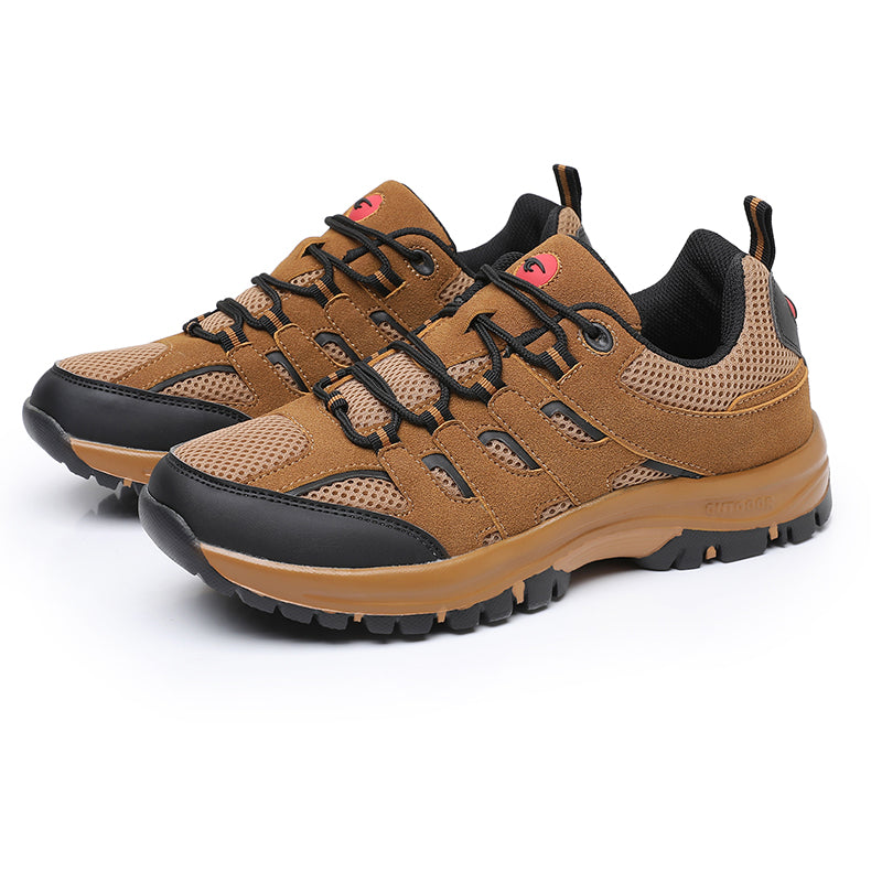 WEDXDEW Men's Sports Hiking  Travel Outdoor Waterproof Wear Resistant Leisure Shoes