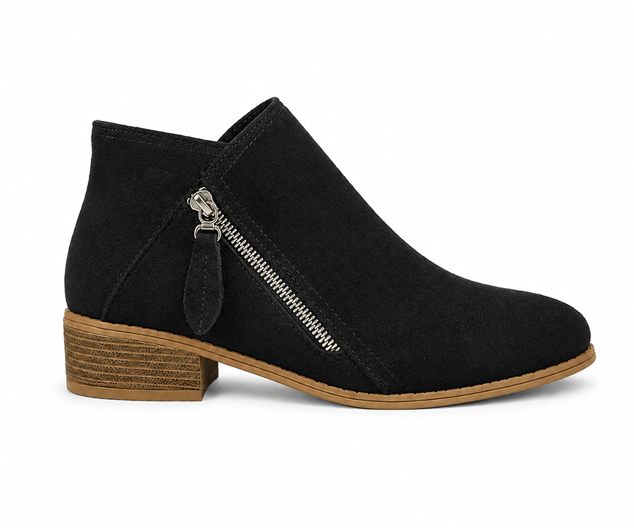 ✨Damen Stiefeletten mit Komfort-Zipp – Eleganter Stil für jeden Tag ✨