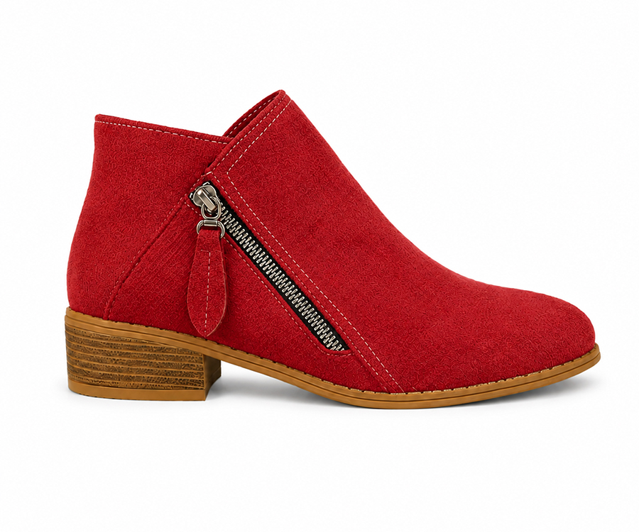 ✨Damen Stiefeletten mit Komfort-Zipp – Eleganter Stil für jeden Tag ✨