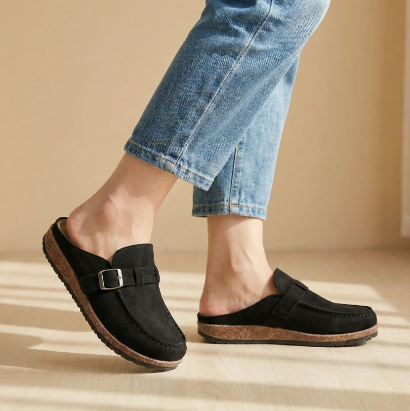 🔥 -70 % AUJOURD’HUI | Sabots confort femme à boucle réglable – souples et faciles à enfiler