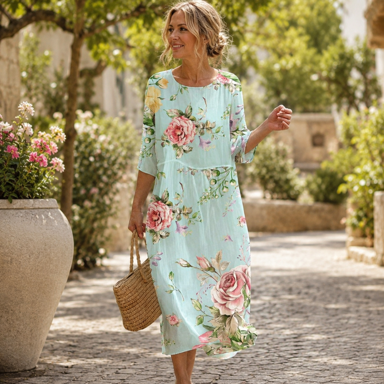 Summer Magic to Wear - Airy Maxi Dress for Stylish Feel-Good Moments