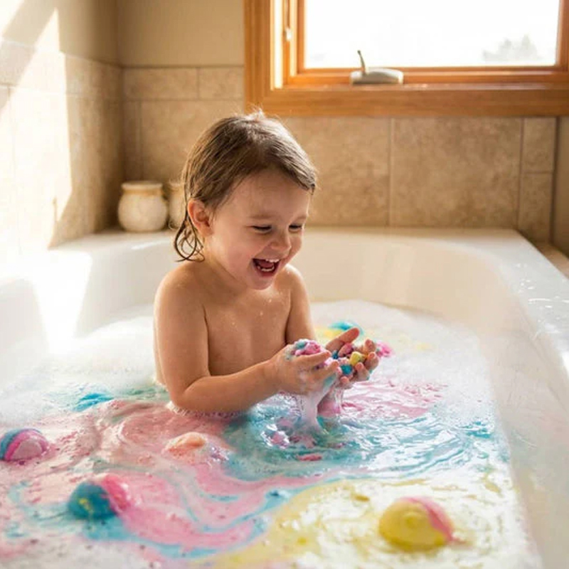 SPLASHSURPRISETM KIDS BATH BOMB SET - Bath time fights,finally over