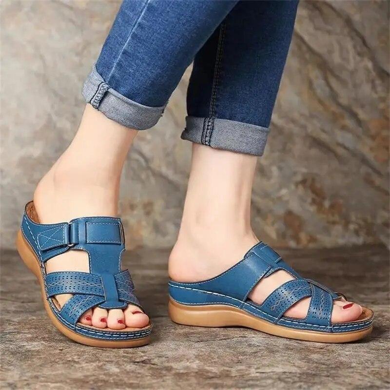 🔥🔥 DERNIER JOUR -70 % 🔥 Sandales Orthopédiques Confort Femme – Soulagez Vos Pieds à Chaque Pas