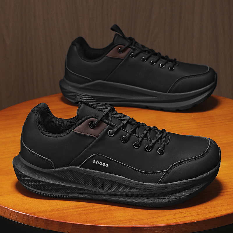 ⏰ 70% OFF | 24 Hours Only! Men's Orthopedic Walking Shoes - Built-In Arch Support; Waterproof Leather Upper; Wide Toe; Non-Slip; Anti-Wear; Comfortable - Ideal for Daily Routine, Outdoor Adventures, Sport, Travelling