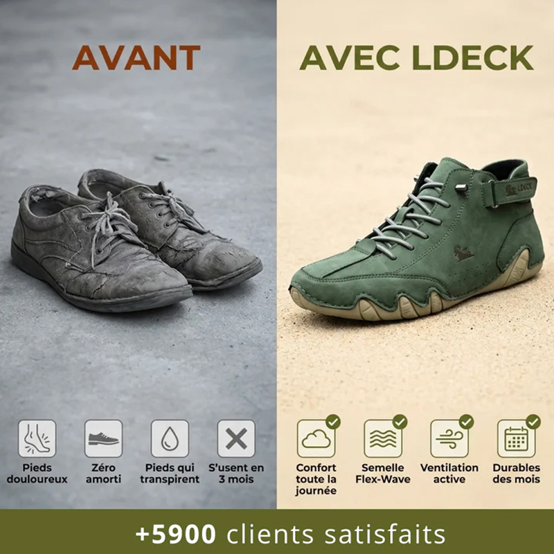 Chaussures orthopédiques outdoor unisexes décontractées