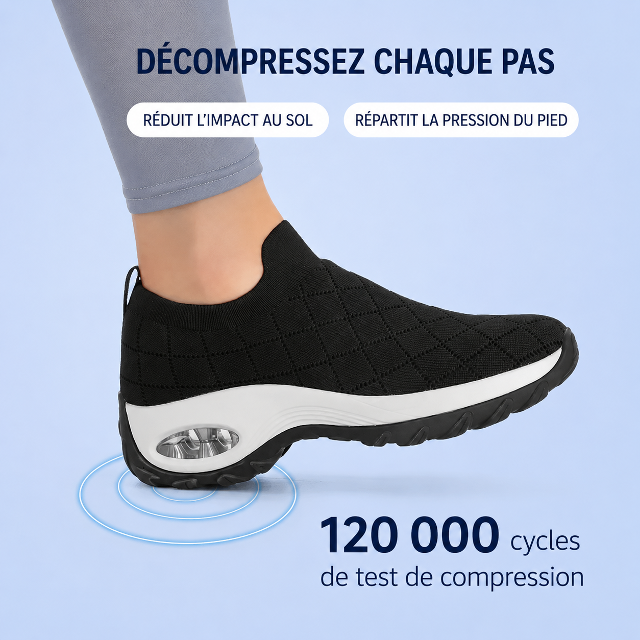 🔥 Dernier jour de promotion : -70 % sur les chaussures de marche ergonomiques pour femmes 🔥