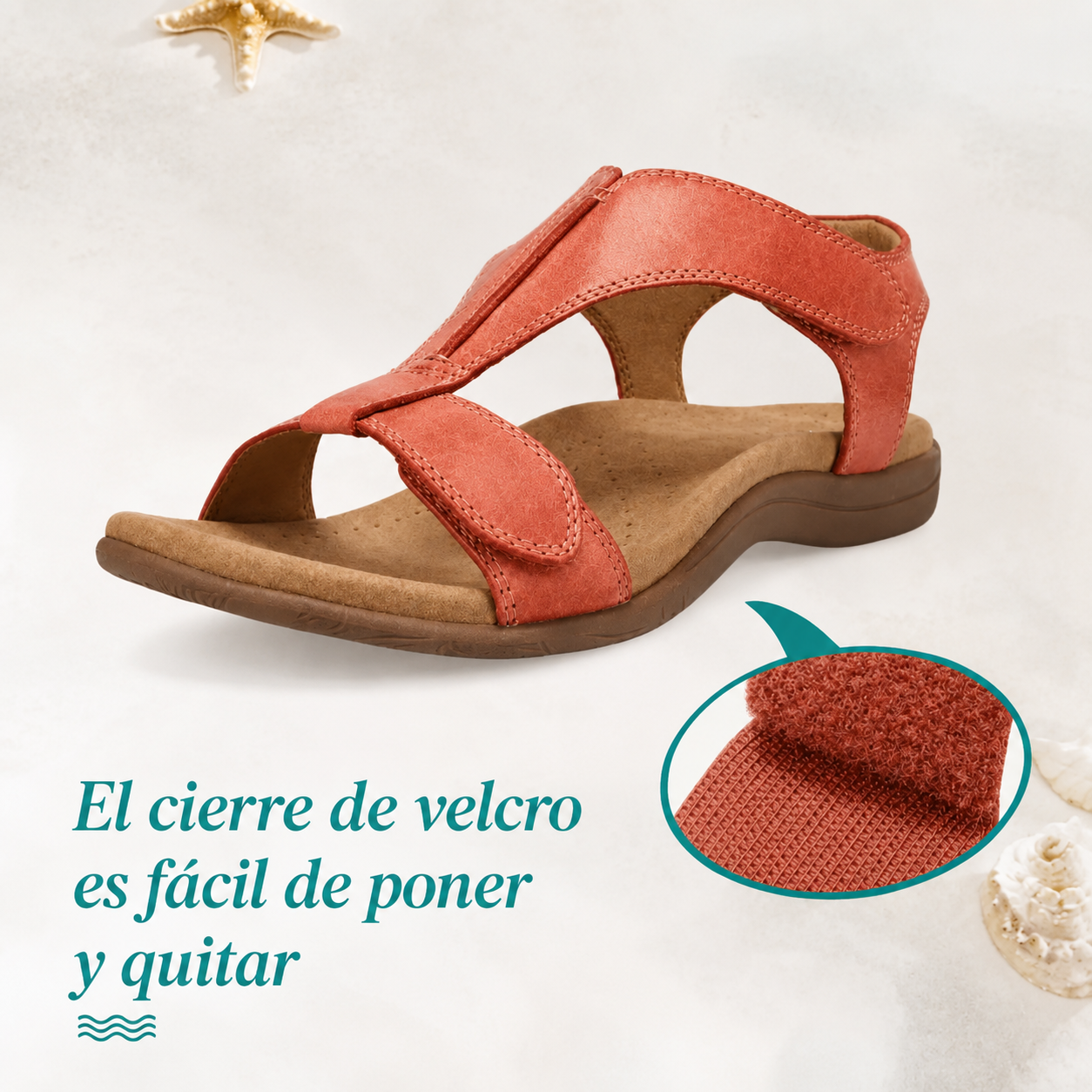 🔥ÚLTIMO DÍA -70 %🔥 Sandalias Ortopédicas de Cuña para Mujer | Diseñadas para Adaptarse a Tus Pies