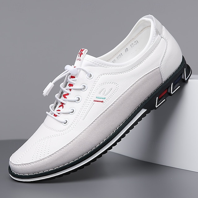 👞 Herren Braune Freizeitsneaker mit Schnürdesign – Bequeme rutschfeste Wanderschuhe für tägliche Outdoor-Aktivitäten
