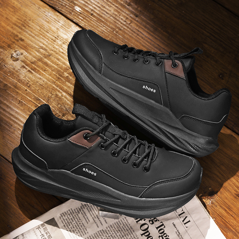 ⏰ 70% OFF | 24 Hours Only! Men's Orthopedic Walking Shoes - Built-In Arch Support; Waterproof Leather Upper; Wide Toe; Non-Slip; Anti-Wear; Comfortable - Ideal for Daily Routine, Outdoor Adventures, Sport, Travelling