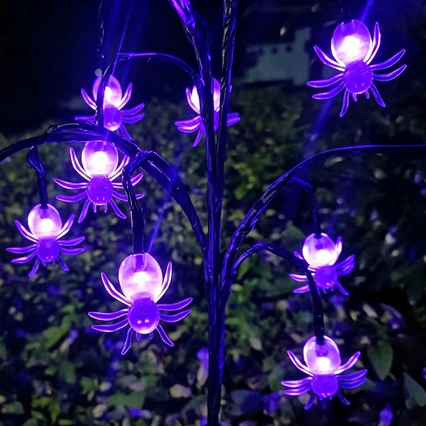 👻 Halloween Outdoor Decor Made Easy – Pumpkin Solar Stake Lights for Your Yard ✨