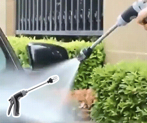 AMERICA'S #1 RATED PRESSURE NOZZLE - Turn Any Hose Into a High-Pressure Water Jet，Save Time, Save Money, and Still Get a Spotless Clean