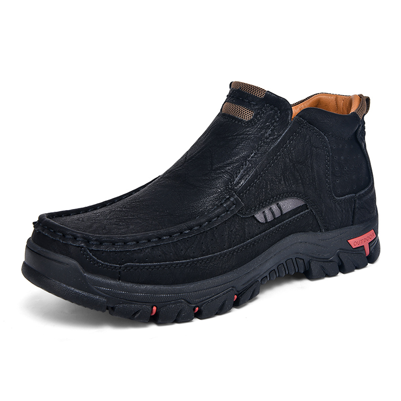 【⏰ Offre limitée 🔥】Baskets confort unisexes en daim – Bout large & soutien de la voûte plantaire