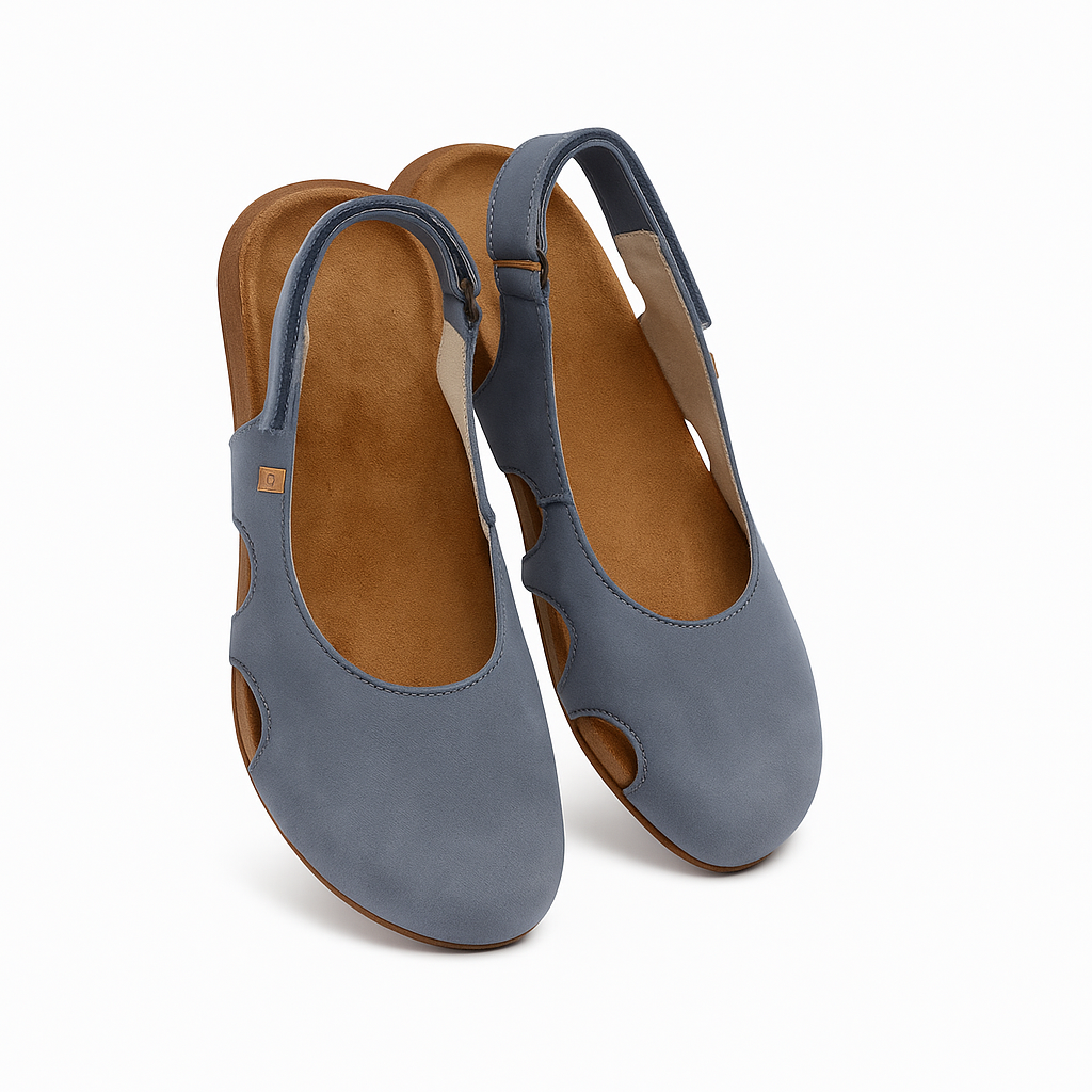 Sandales femme confortables avec semelle ergonomique