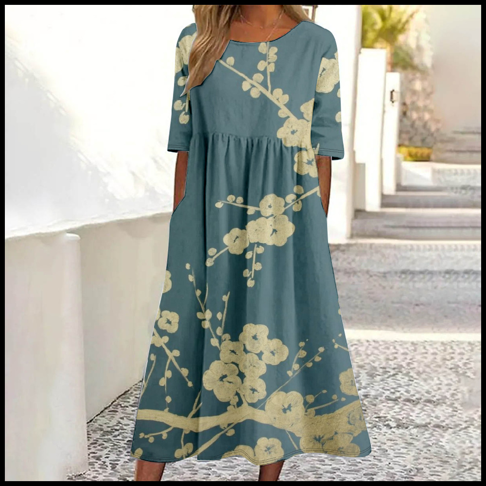 🌼 Das Blumenmuster-Kleid: Dein neuer Favorit für den Sommer