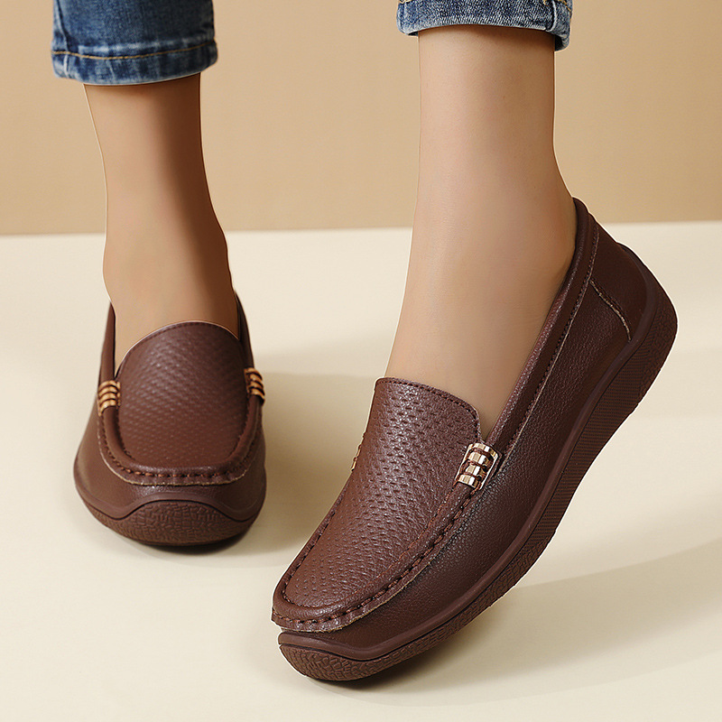 👟 Mocassins Confort Femme – Élégants, Souples & Faciles à Enfiler