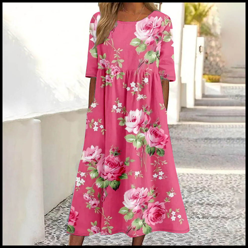 🌼 Das Blumenmuster-Kleid: Dein neuer Favorit für den Sommer