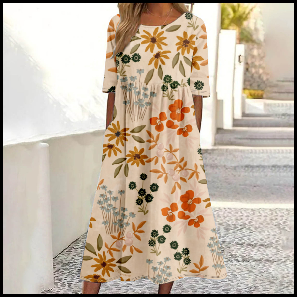 🌼 Das Blumenmuster-Kleid: Dein neuer Favorit für den Sommer
