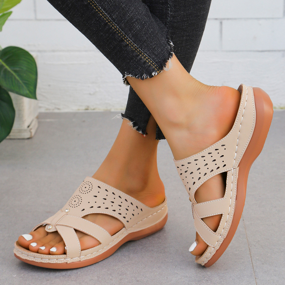 🔥 DERNIER JOUR -70 % 🔥 Sandales Orthopédiques Confort Femme – Soulagez Vos Pieds à Chaque Pas