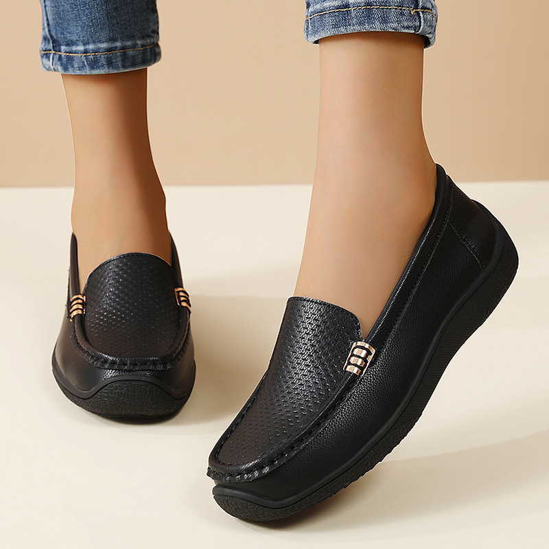 👟 Mocassins Confort Femme – Élégants, Souples & Faciles à Enfiler
