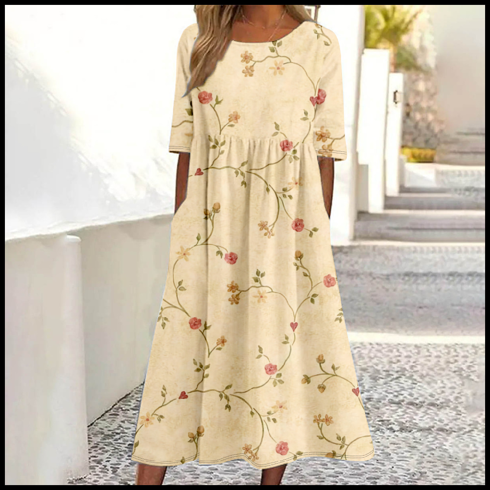 🌼 Das Blumenmuster-Kleid: Dein neuer Favorit für den Sommer
