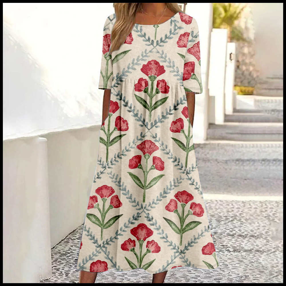 🌼 Das Blumenmuster-Kleid: Dein neuer Favorit für den Sommer