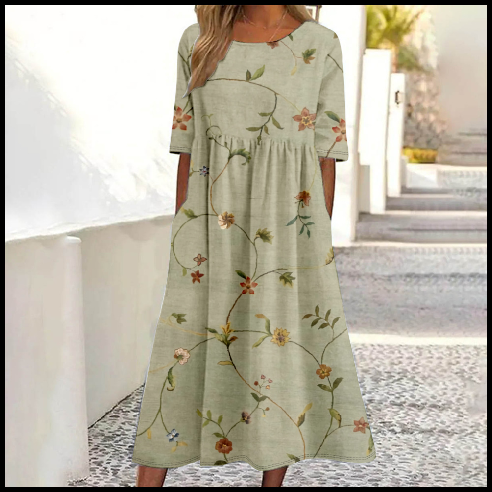 🌼 Das Blumenmuster-Kleid: Dein neuer Favorit für den Sommer