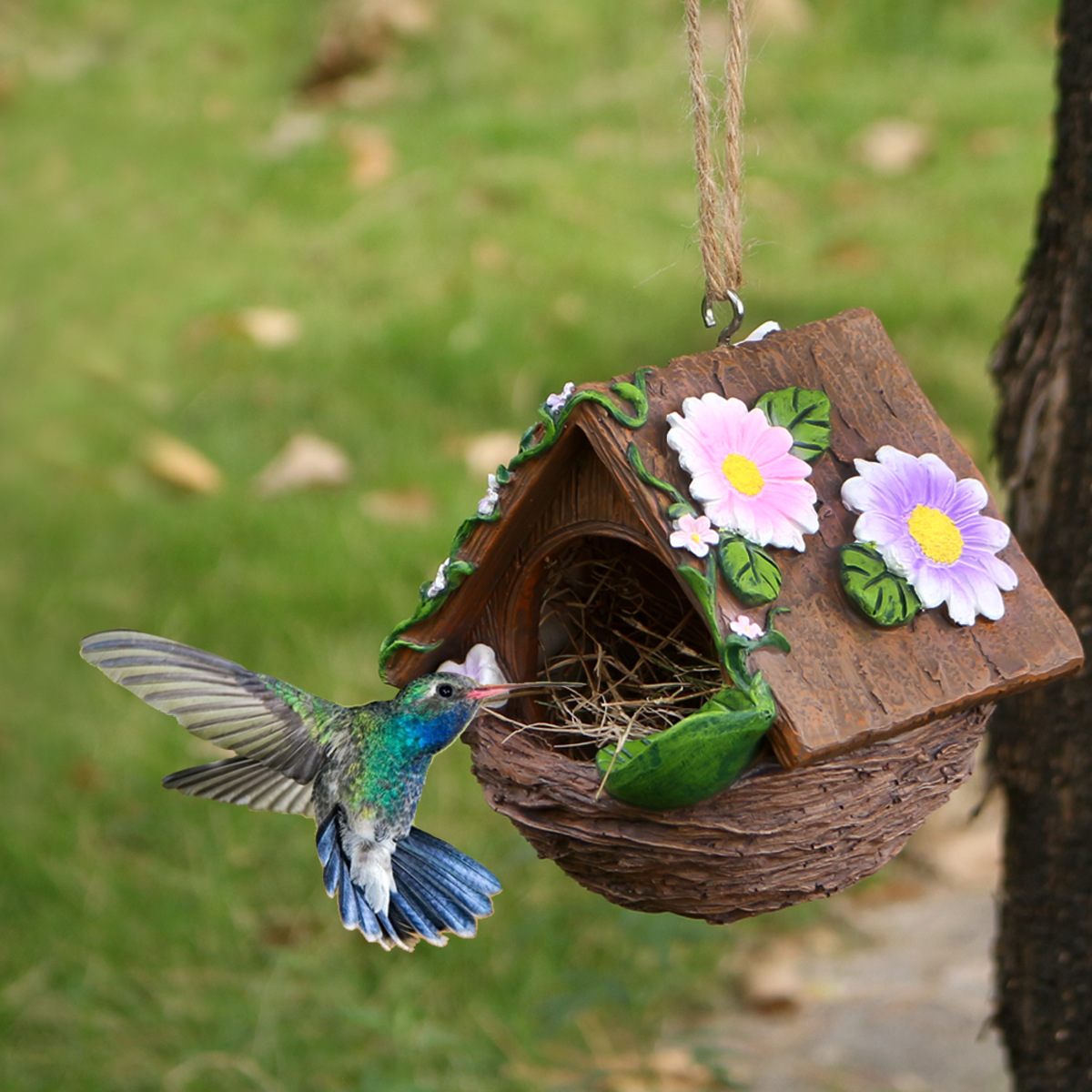 Whimsical Bloom Birdhouse🌸🌻