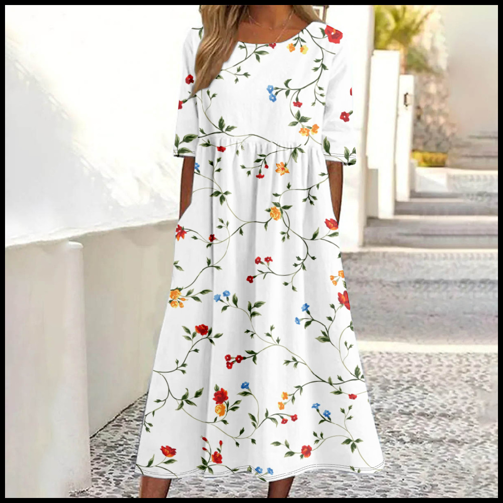 🌼 Das Blumenmuster-Kleid: Dein neuer Favorit für den Sommer