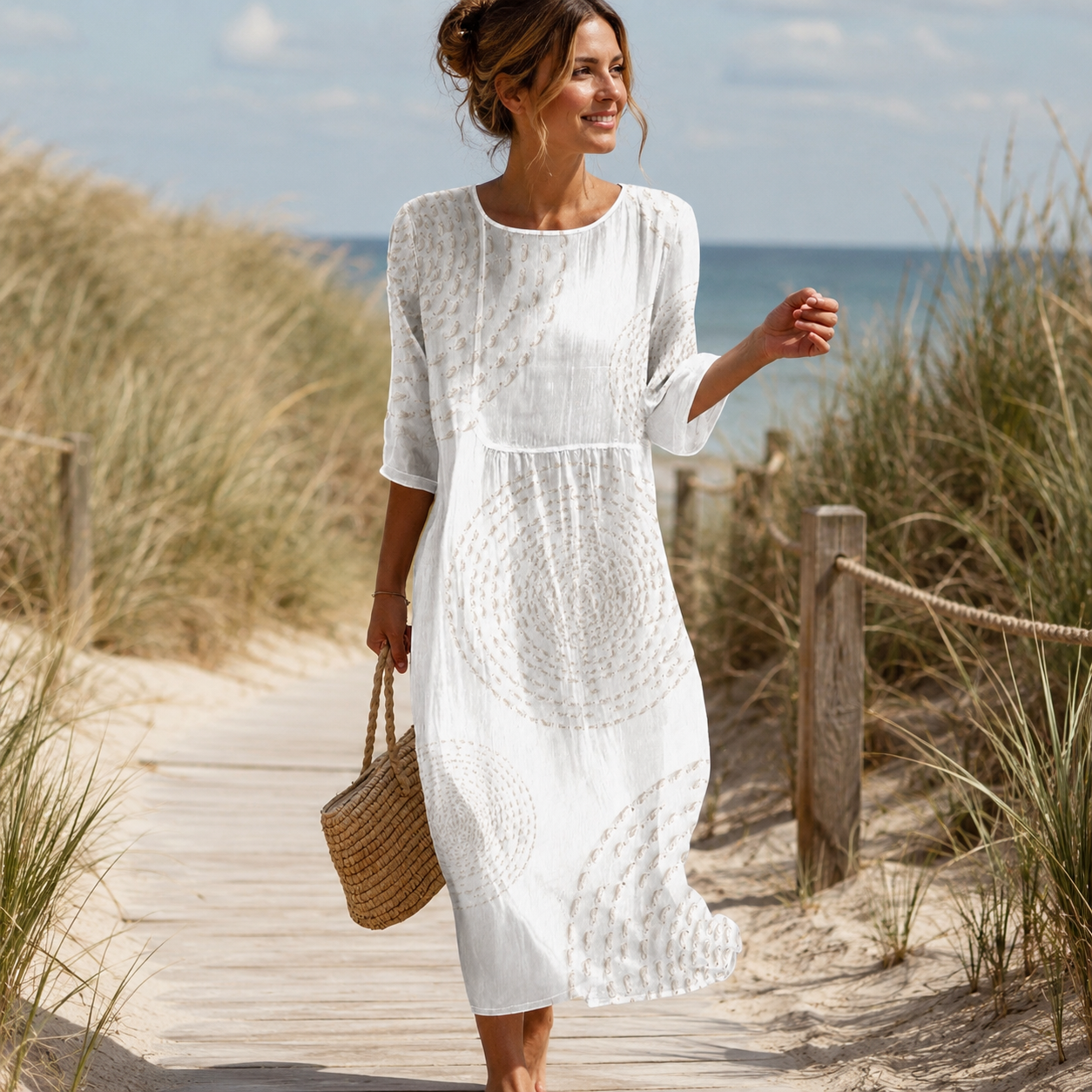 Summer Magic to Wear - Airy Maxi Dress for Stylish Feel-Good Moments