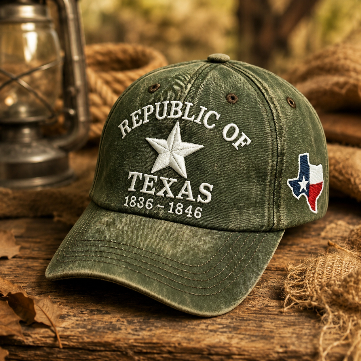 🤠 Vintage Texas Spirit Embroidered Baseball Cap ⭐