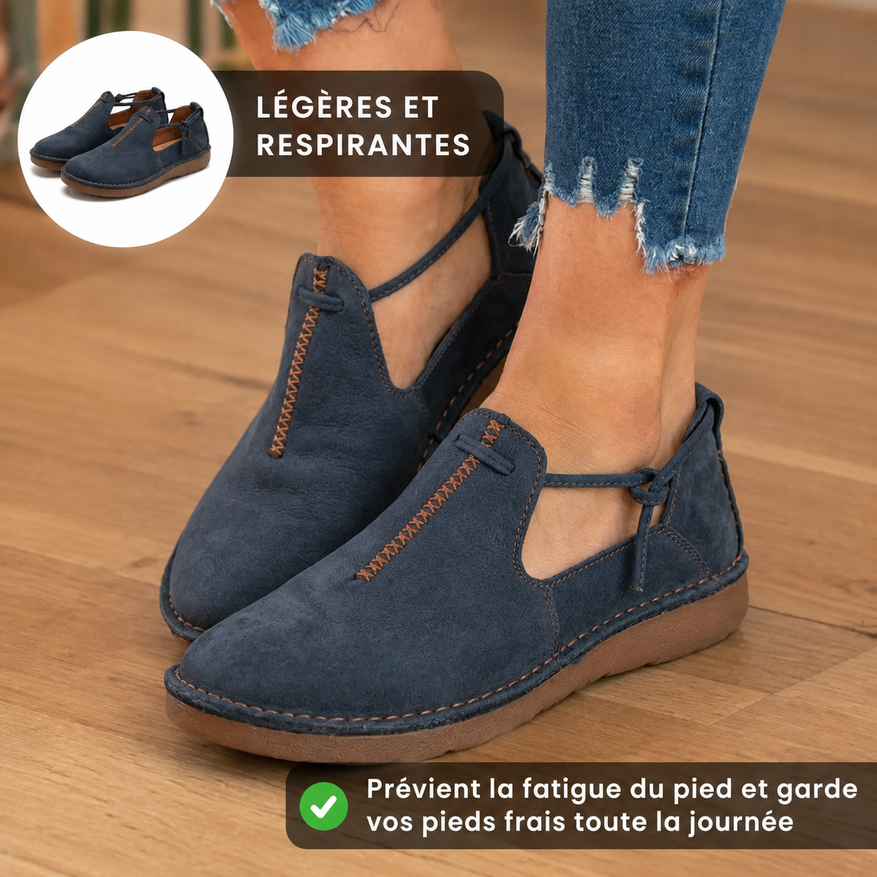 Chaussures orthopédiques élégantes pour chaque pas
