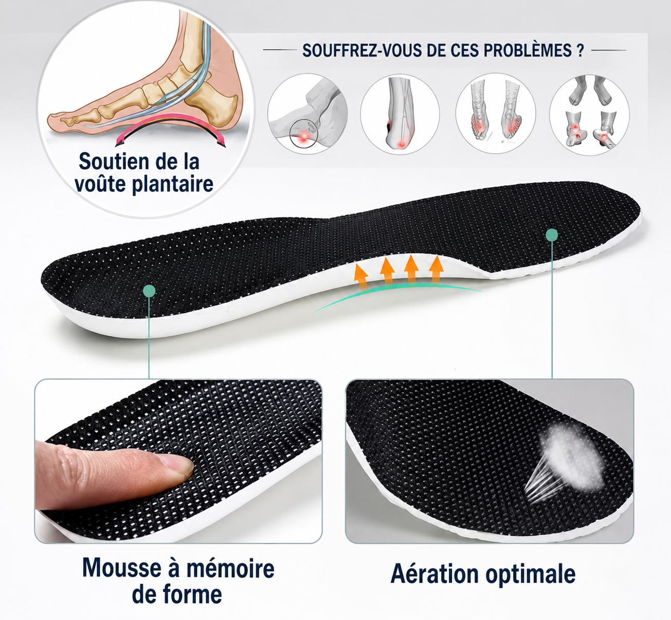 Baskets Femme Skech-Air GO-WALK à Coussin d’Air