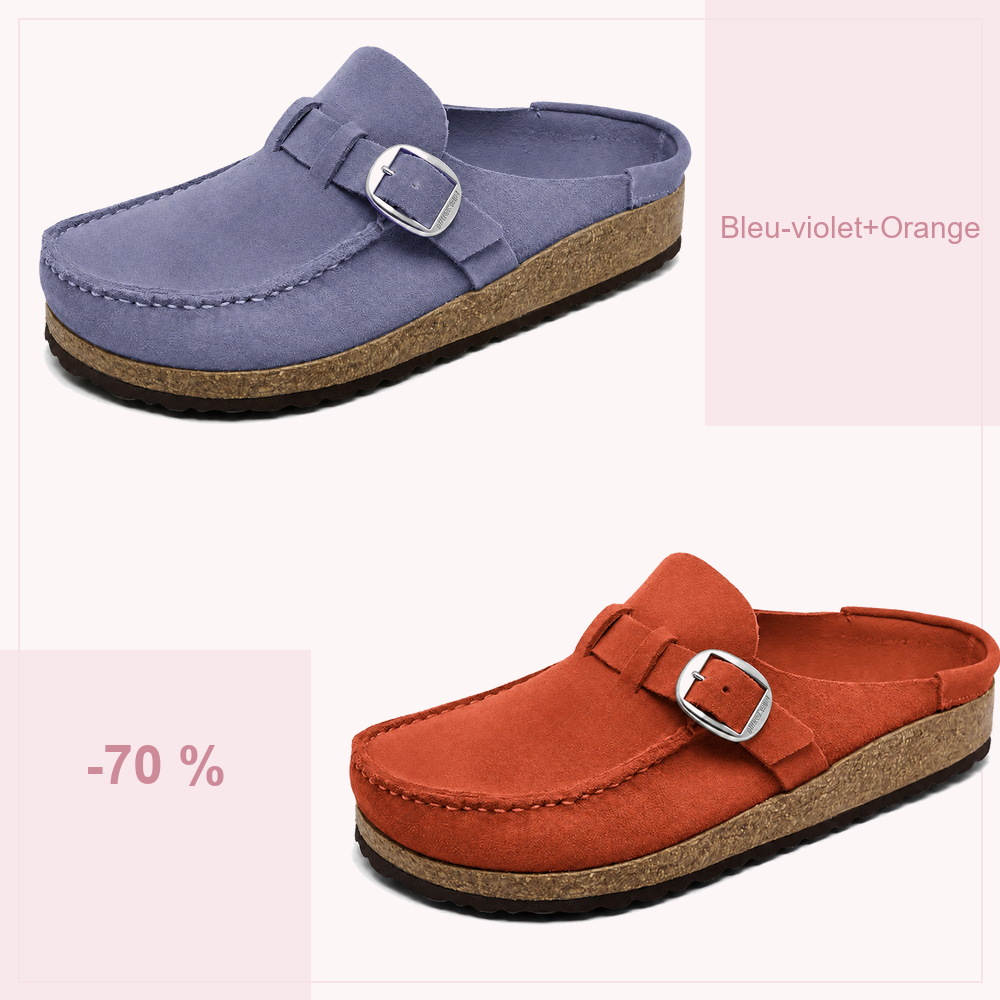 🔥 -70 % AUJOURD’HUI | Sabots confort femme à boucle réglable – souples et faciles à enfiler