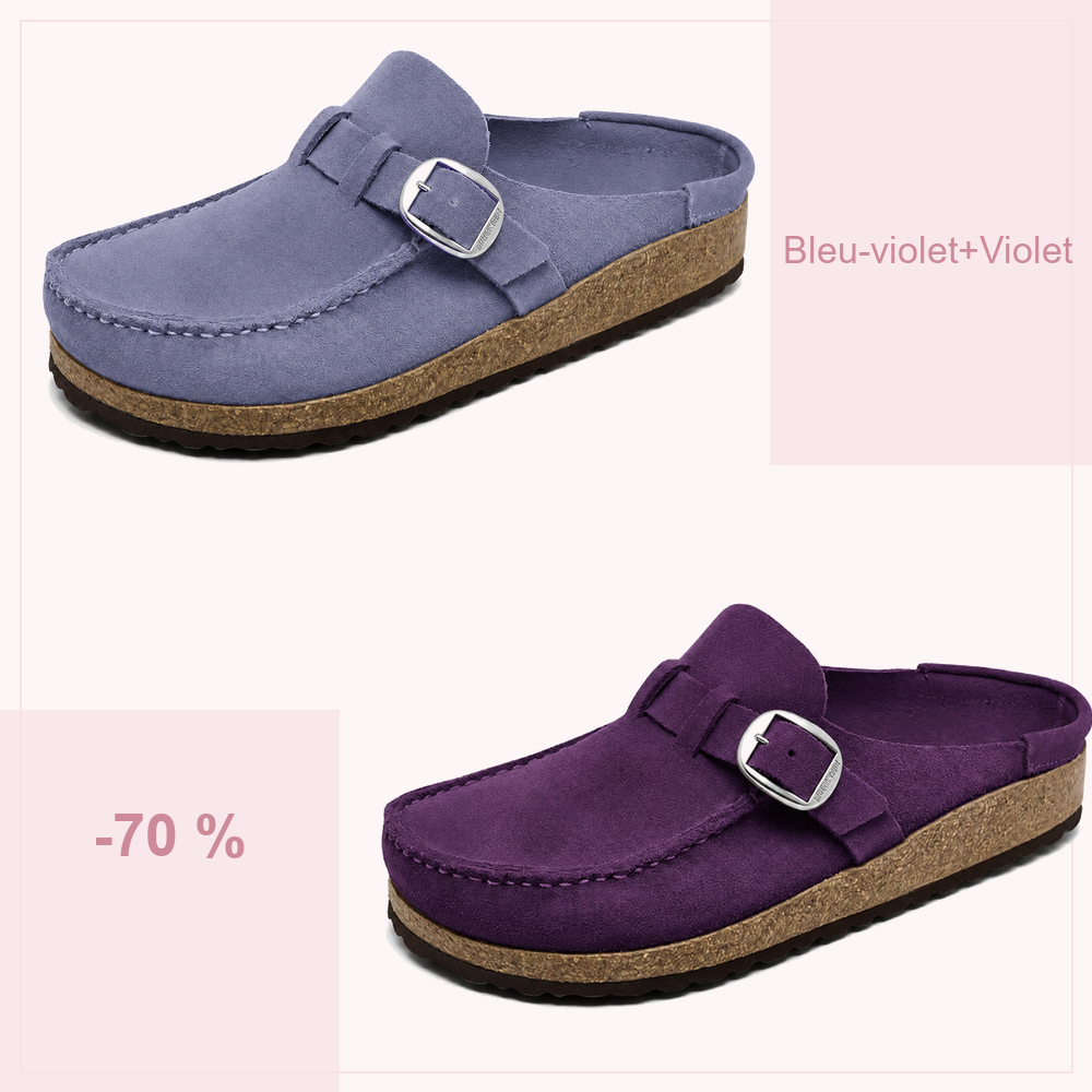 🔥 -70 % AUJOURD’HUI | Sabots confort femme à boucle réglable – souples et faciles à enfiler