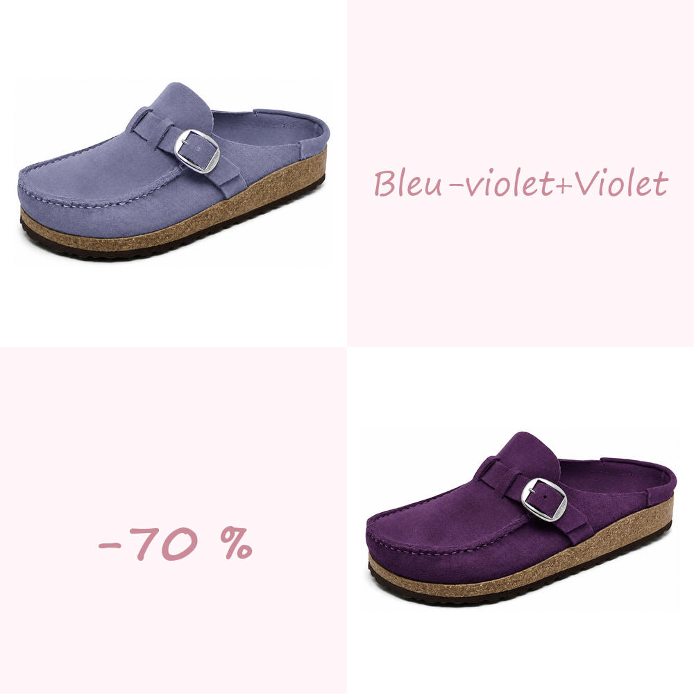 🔥 -70 % AUJOURD’HUI | Sabots confort femme à boucle réglable – souples et faciles à enfiler