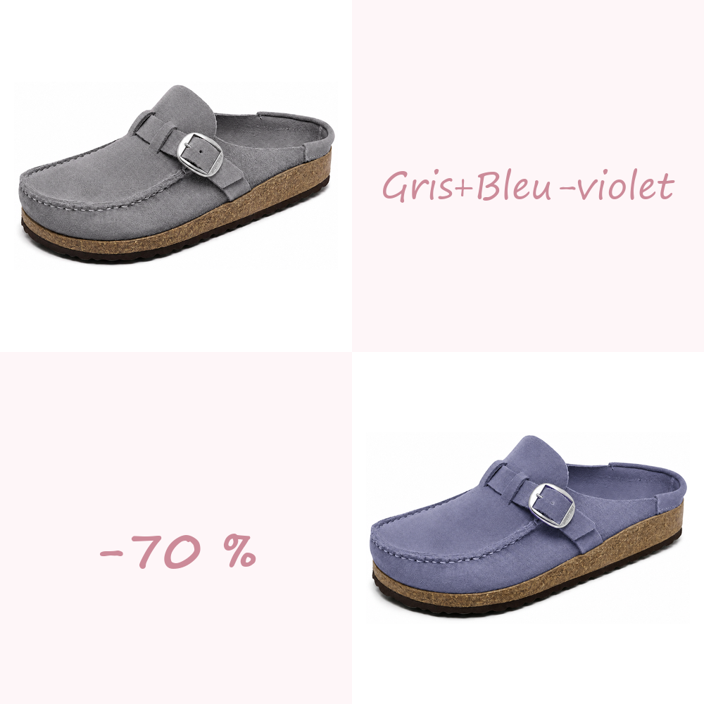 🔥 -70 % AUJOURD’HUI | Sabots confort femme à boucle réglable – souples et faciles à enfiler