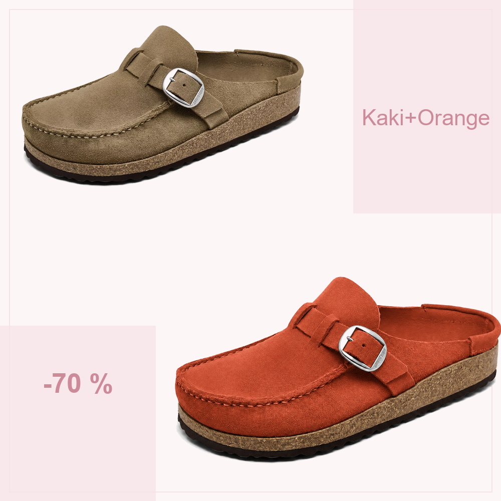 🔥 -70 % AUJOURD’HUI | Sabots confort femme à boucle réglable – souples et faciles à enfiler