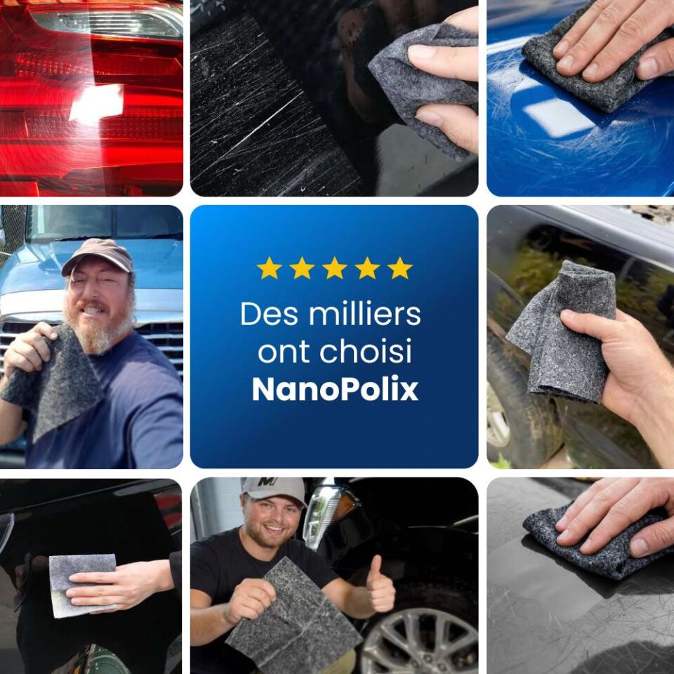 NanoPolix – Éliminez toutes les rayures en 60 secondes