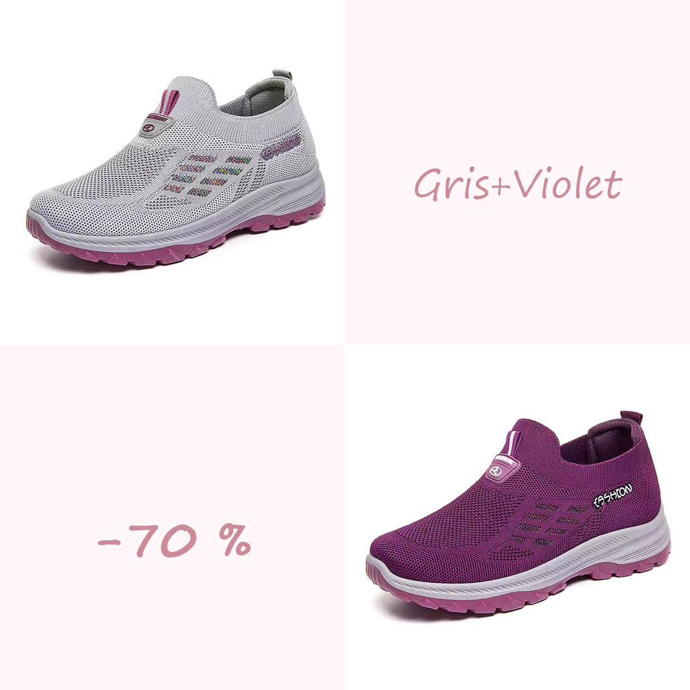⭐Chaussures de course respirantes et légères en tissu anti-mouches