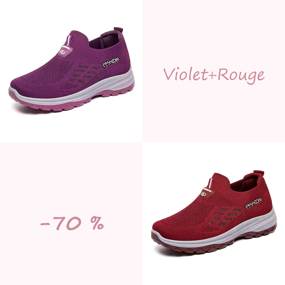 ⭐Chaussures de course respirantes et légères en tissu anti-mouches