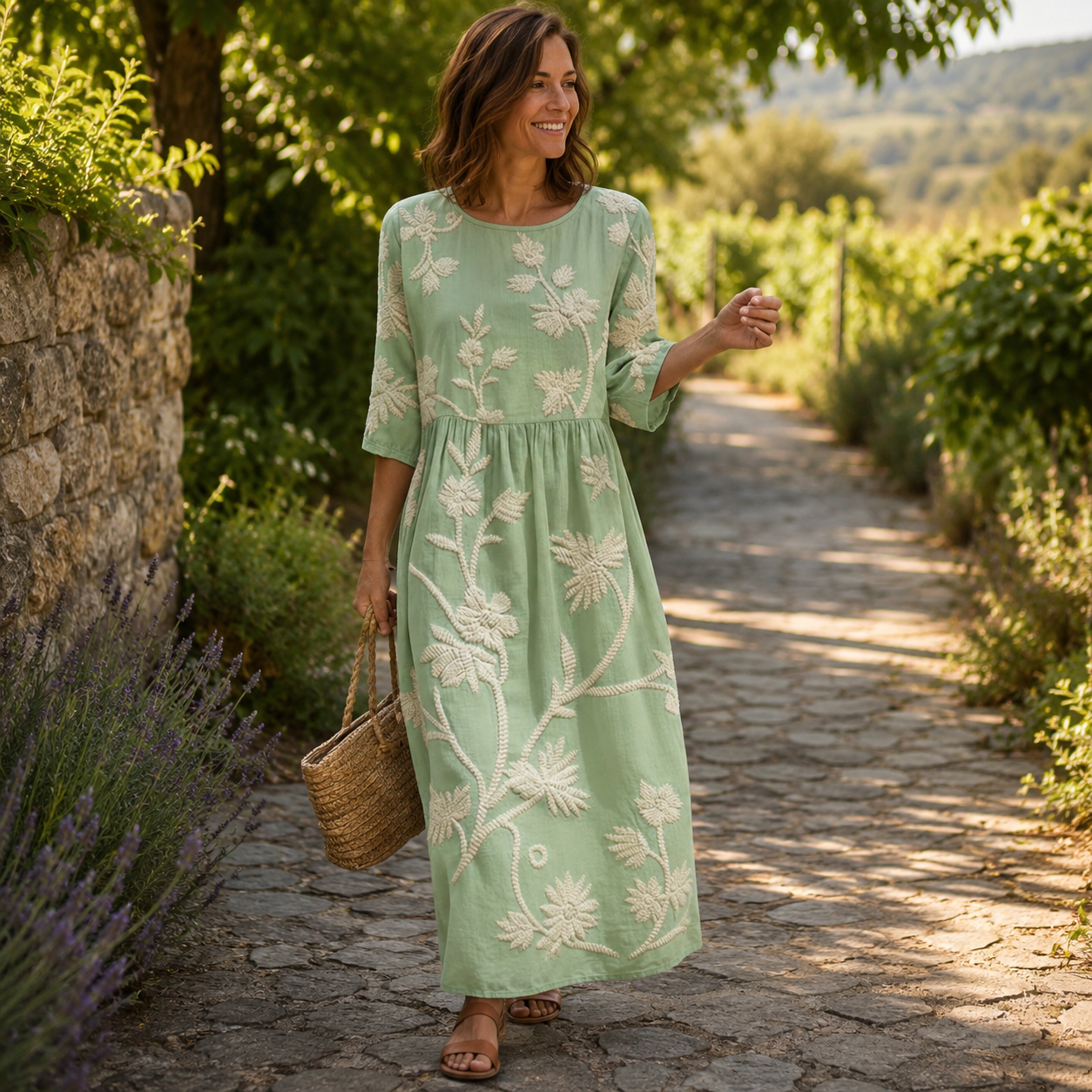 Summer Magic to Wear - Airy Maxi Dress for Stylish Feel-Good Moments