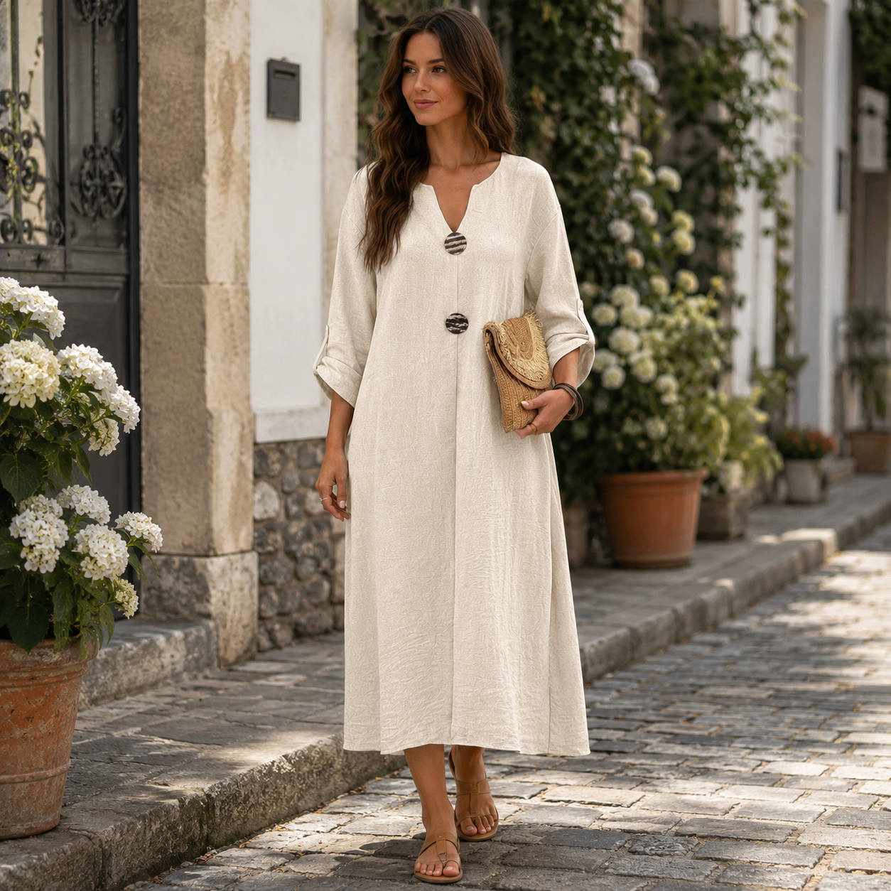 Lightweight Summer Maxi Dress - Relaxed, Feminine & Easy