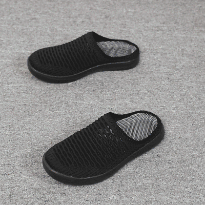 Sandales confortables pour femmes à bout rond, chaussures de course orthopédiques