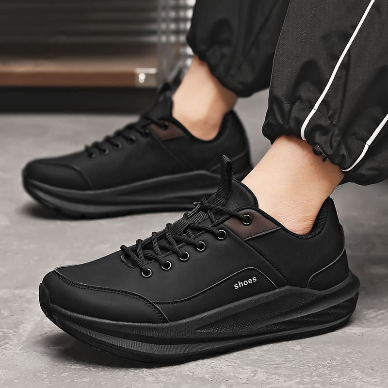 ⏰ 70% OFF | 24 Hours Only! Men's Orthopedic Walking Shoes - Built-In Arch Support; Waterproof Leather Upper; Wide Toe; Non-Slip; Anti-Wear; Comfortable - Ideal for Daily Routine, Outdoor Adventures, Sport, Travelling