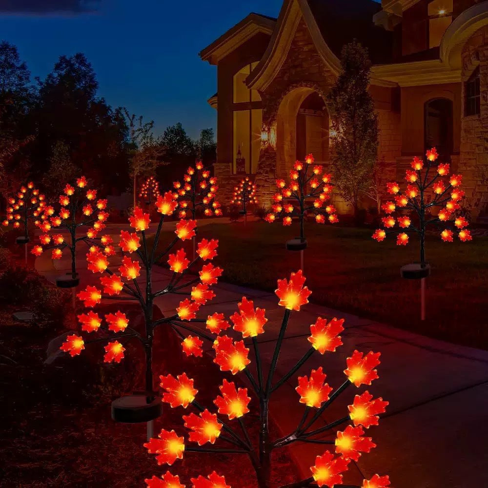 👻 Halloween Outdoor Decor Made Easy – Pumpkin Solar Stake Lights for Your Yard ✨