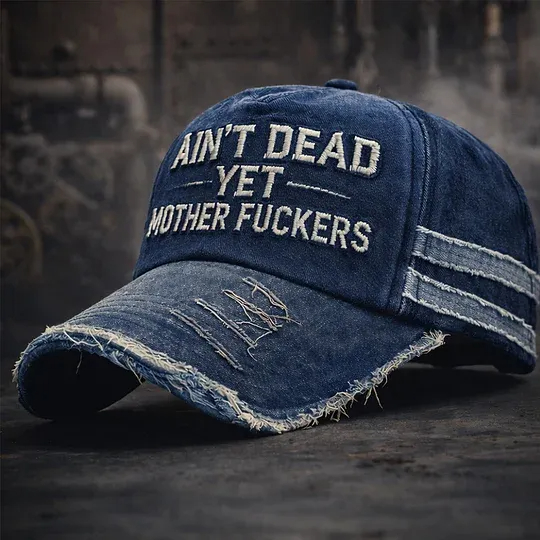 🎉Last Day 49% OFF -Ain't Dead Yet Vintage Trucker Cap