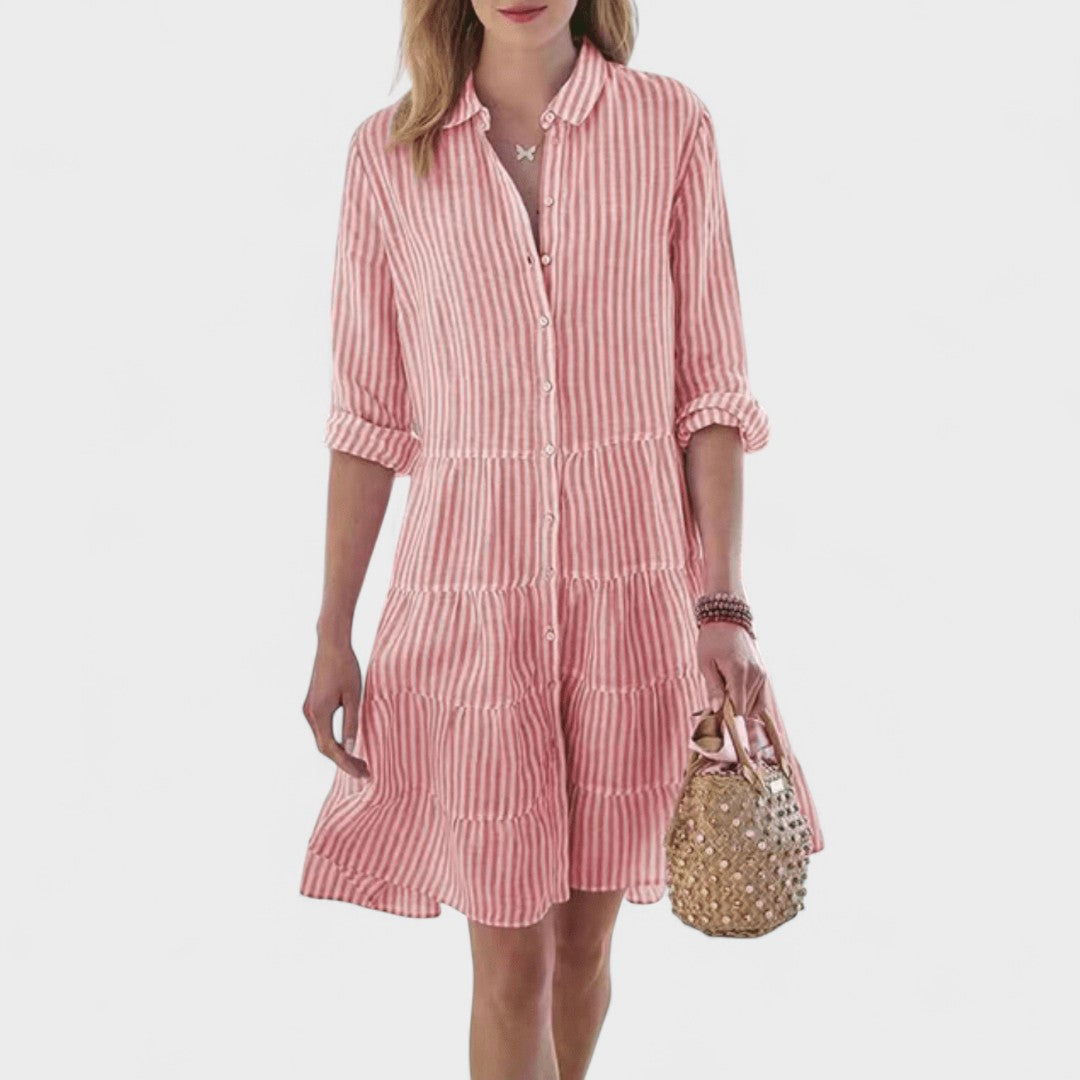 Sara | Robe d'été à rayures
