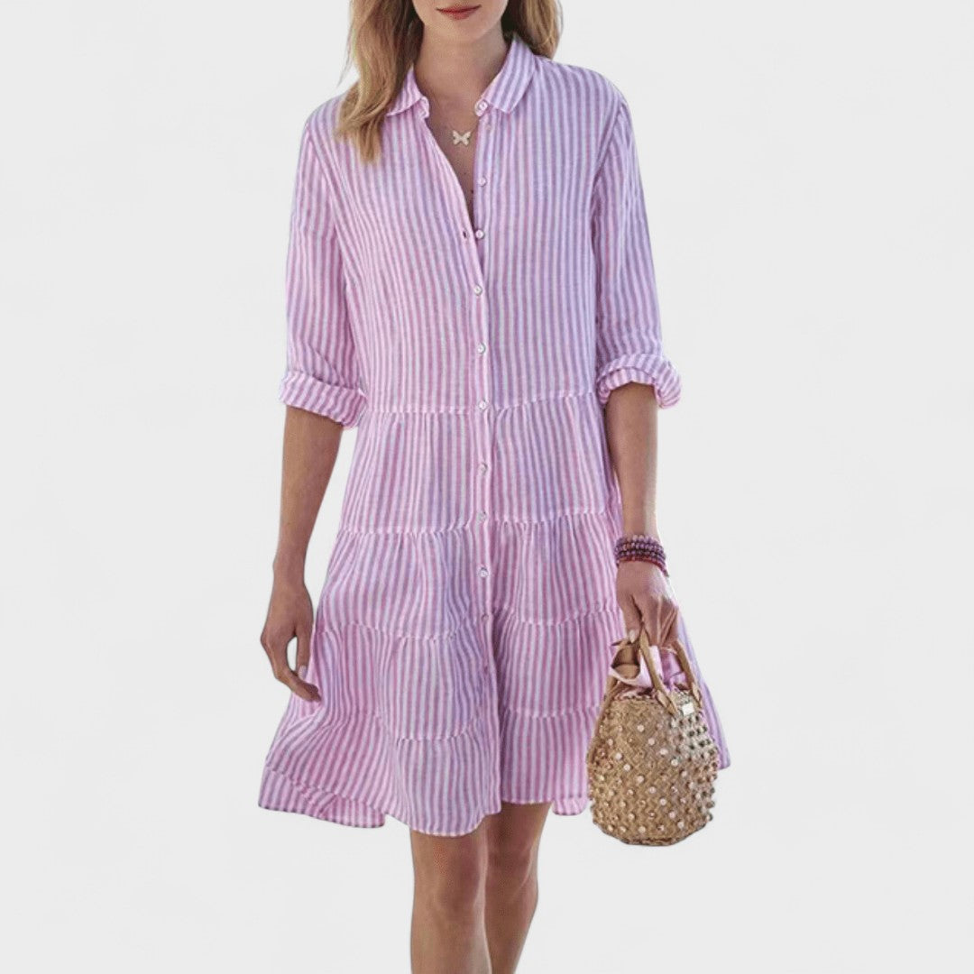 Sara | Robe d'été à rayures